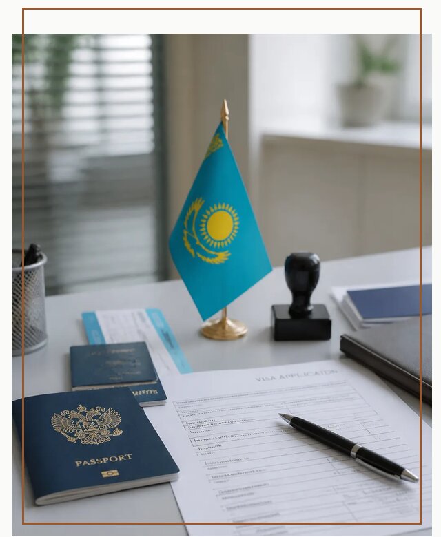Оформление визы в Казахстан для поездки и работы в Учалах